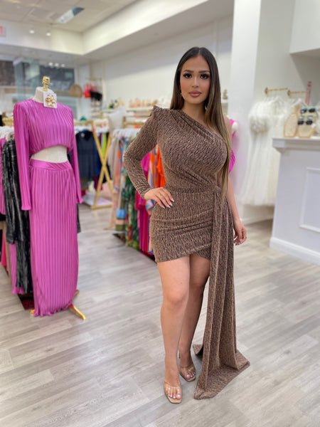 KATIE COUTURE DRESS-GOLD