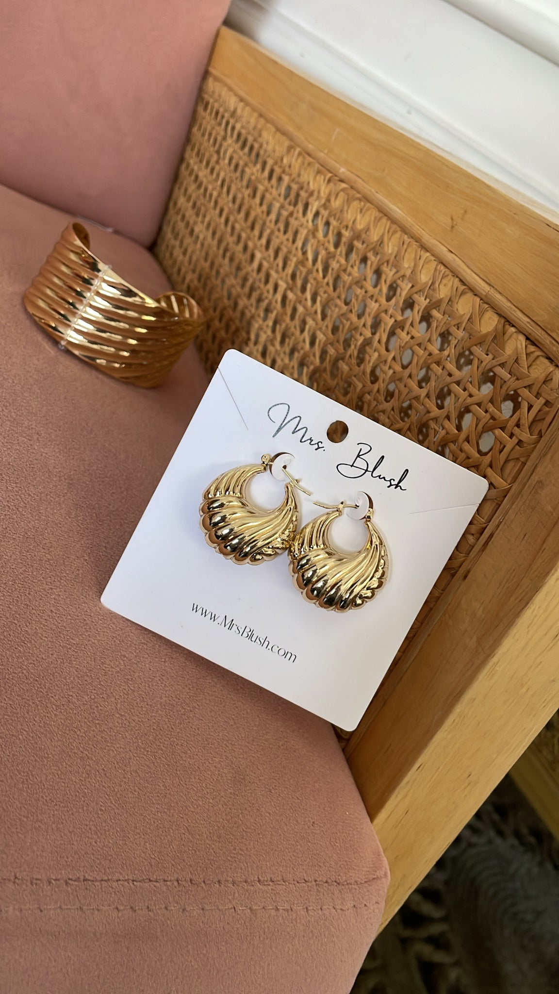 JIMENA GOLD EARRINGS