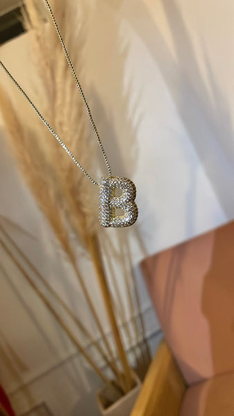 BUBBLE LETTER NECKLACE