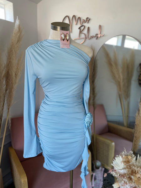 MARCEL ALLURE DRESS- BABY BLUE