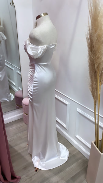 ALEXA COUTURE DRESS-IVORY