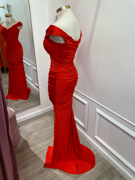 KAILEY COUTURE DRESS- RED